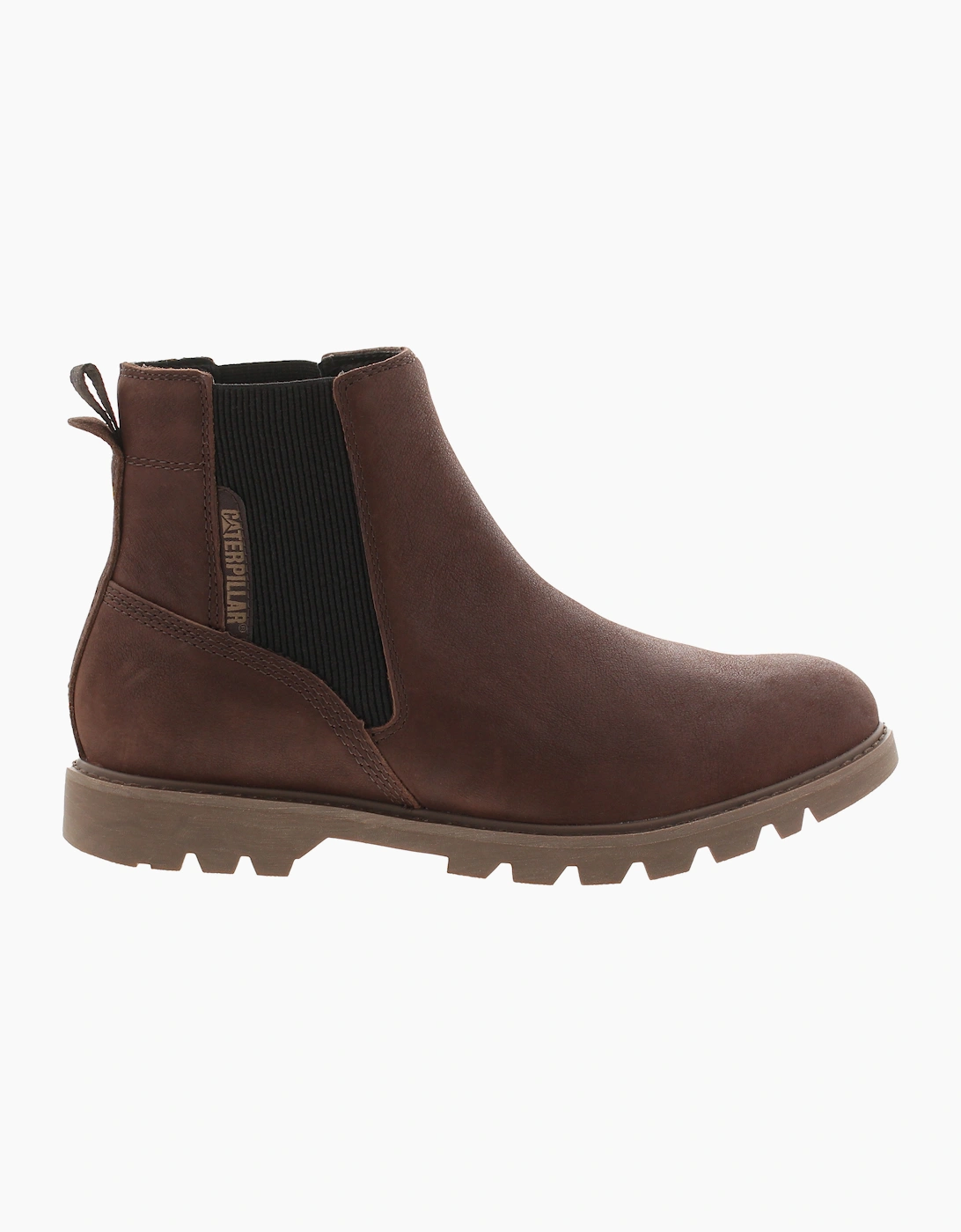 Caterpillar Womens Ankle Boots Colorado Womens Chelsea Leather Pull On brown UK