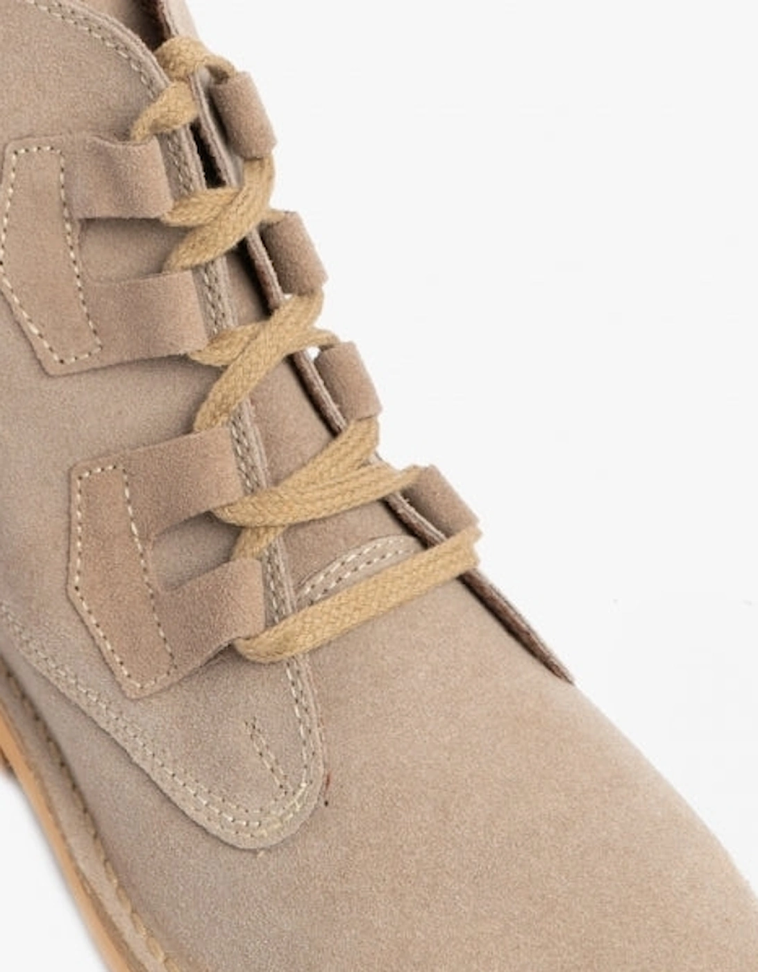 Roamers M327TS Mens Desert Boots Dk.Taupe