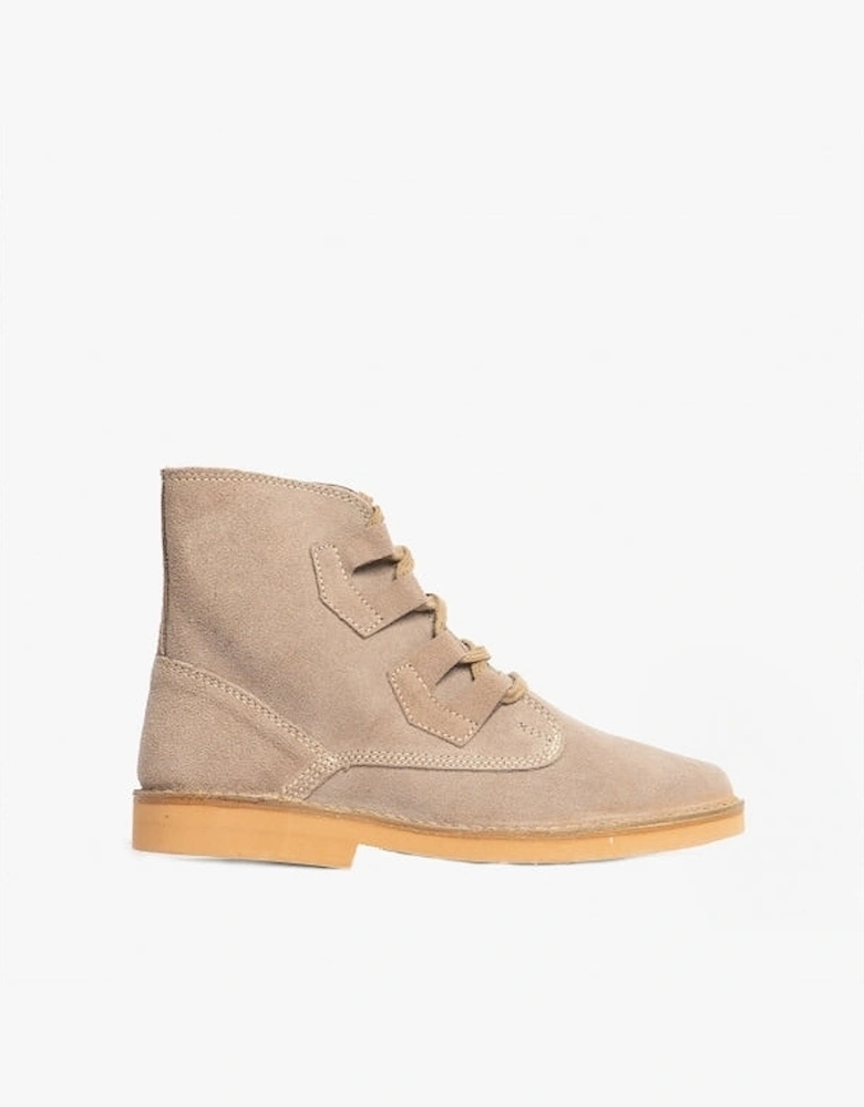 Roamers M327TS Mens Desert Boots Dk.Taupe
