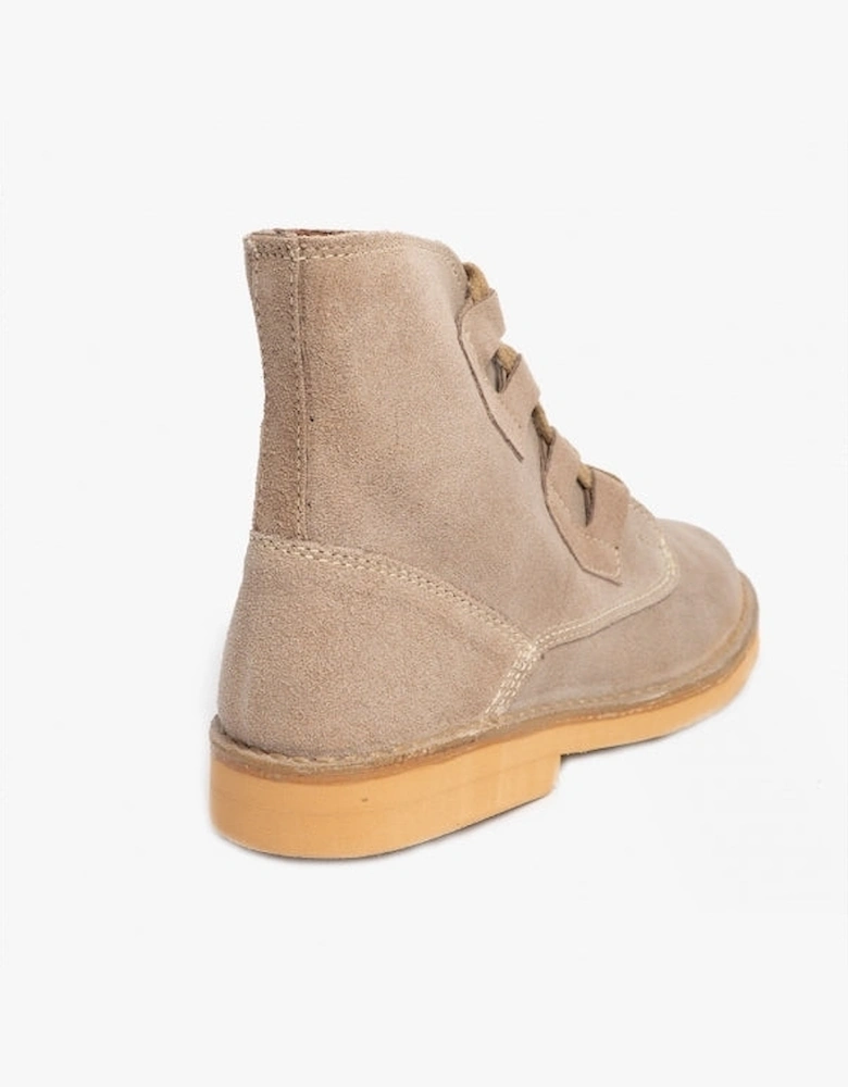 Roamers M327TS Mens Desert Boots Dk.Taupe