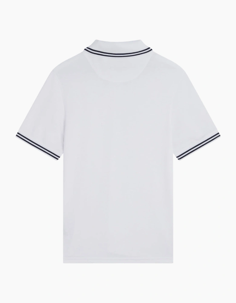 Ted Baker Excpet Regular Branded White Polo Shirt