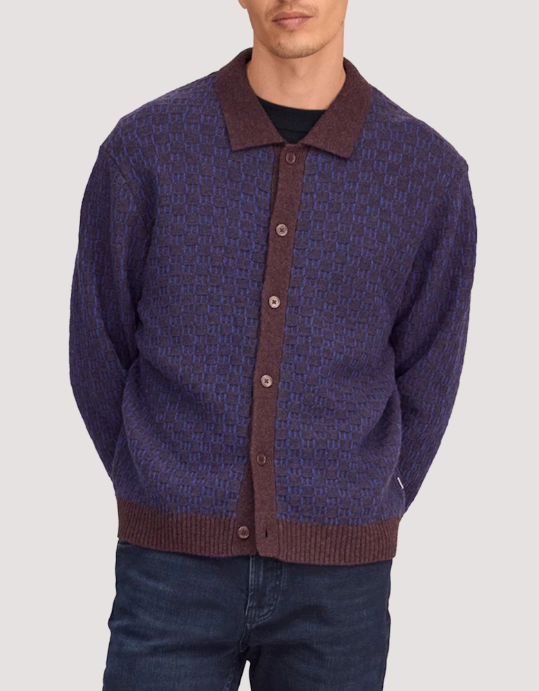 Regular Fit Thor Polo Knit Cardigan