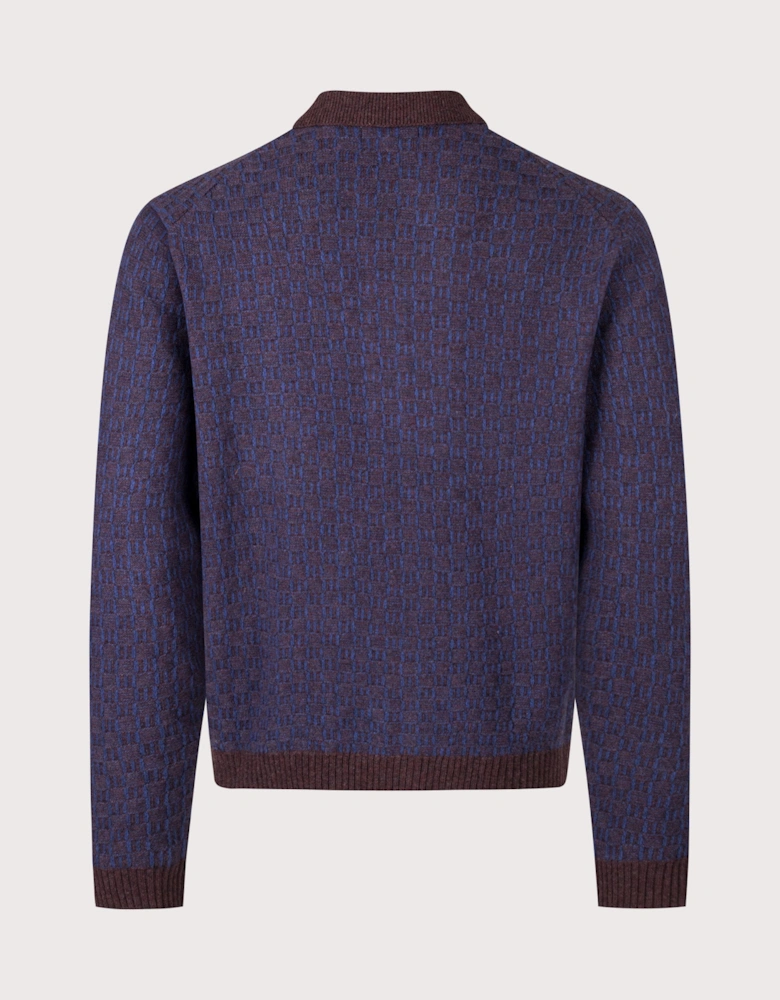 Regular Fit Thor Polo Knit Cardigan