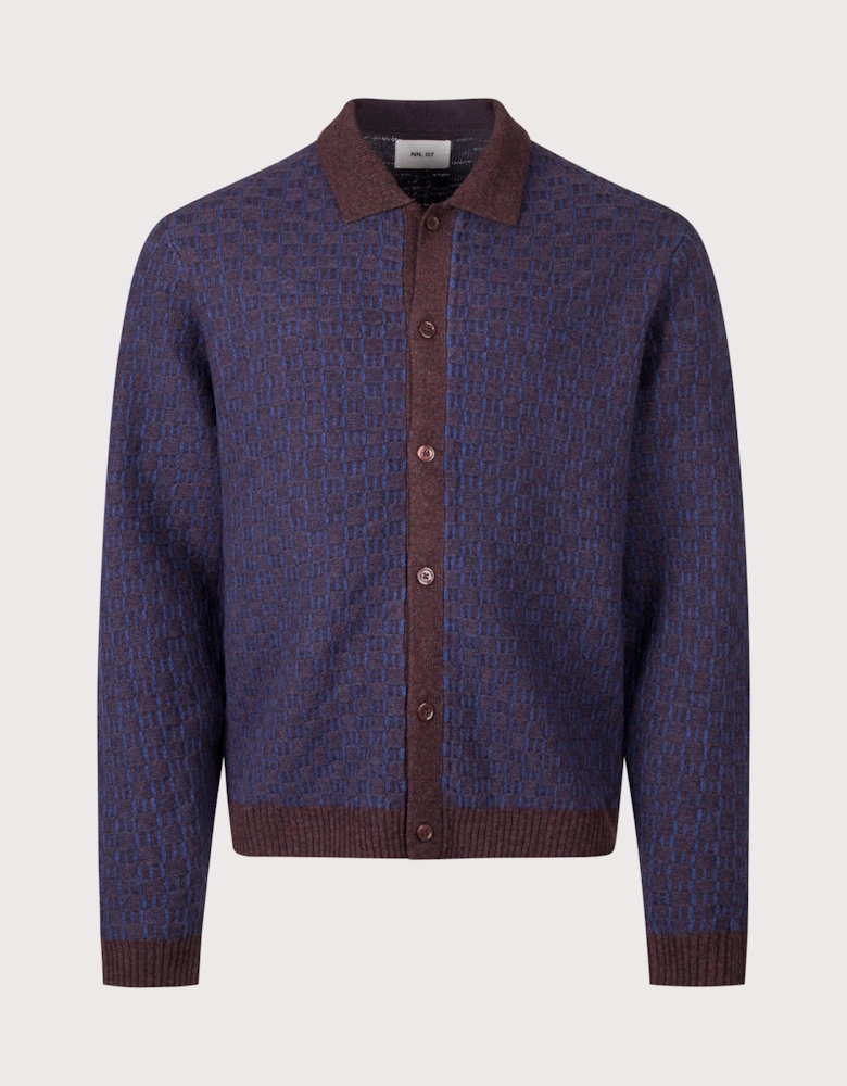 Regular Fit Thor Polo Knit Cardigan