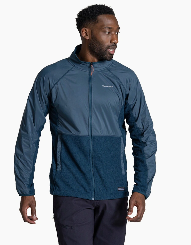 Craghoppers Mens CompressLite Hybrid Packable Full Zip Fleece