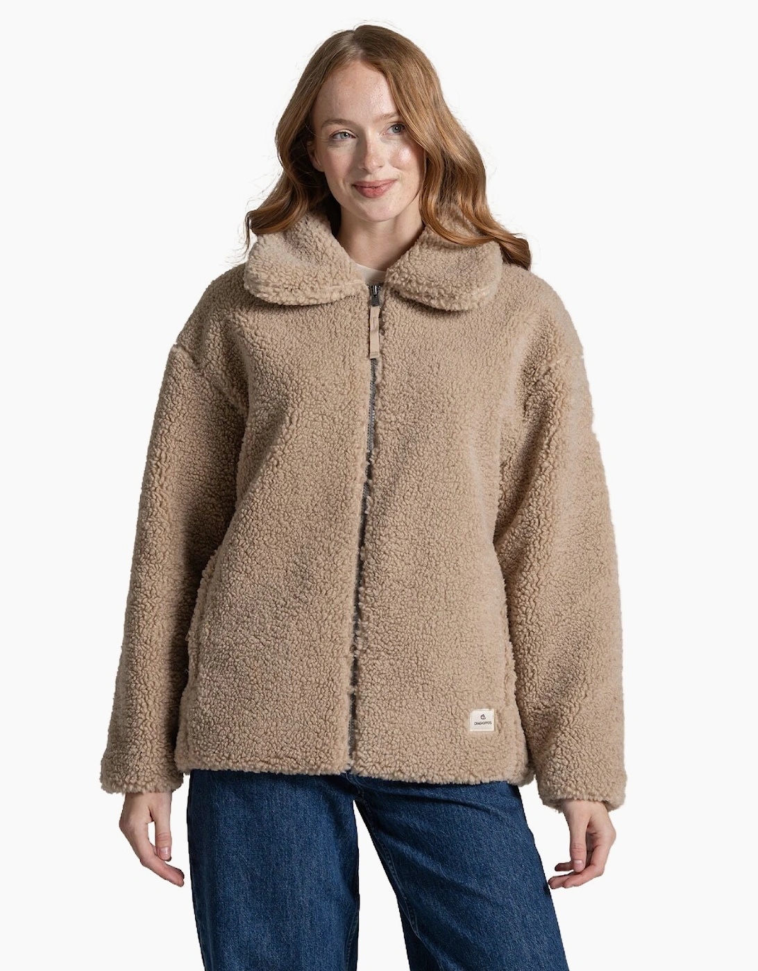 Women's Craghoppers Womens Harpa Full Zip Fleece - Cream - Size: 10