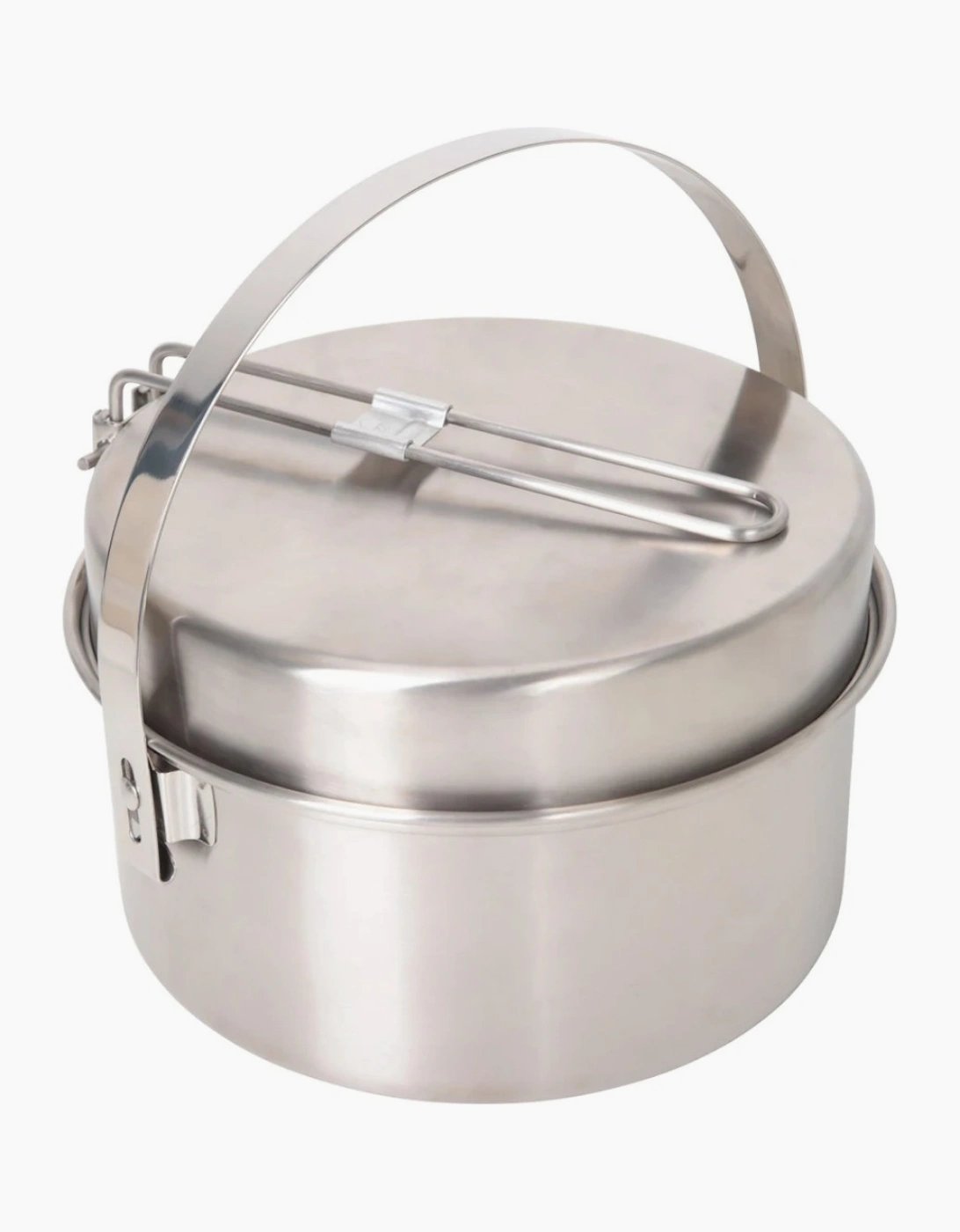 Mountain Warehouse Stainless Steel Camping Family Cookware Set