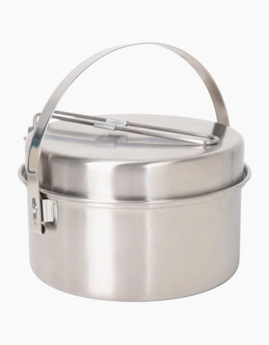 Mountain Warehouse Stainless Steel Camping Family Cookware Set