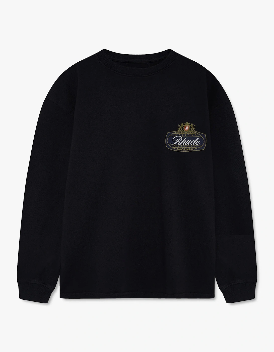 Safari Crest Ls T-Shirt Black