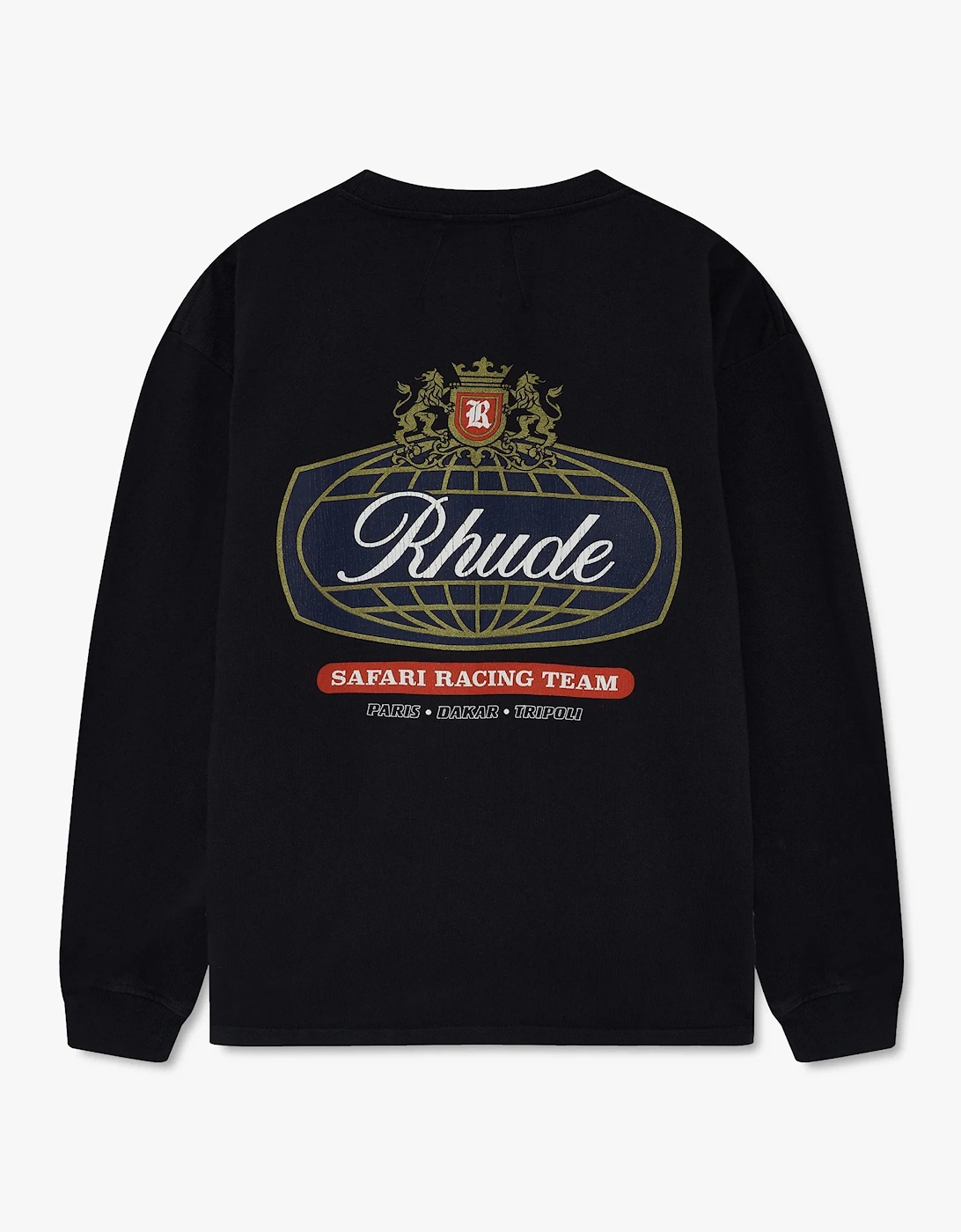 Safari Crest Ls T-Shirt Black