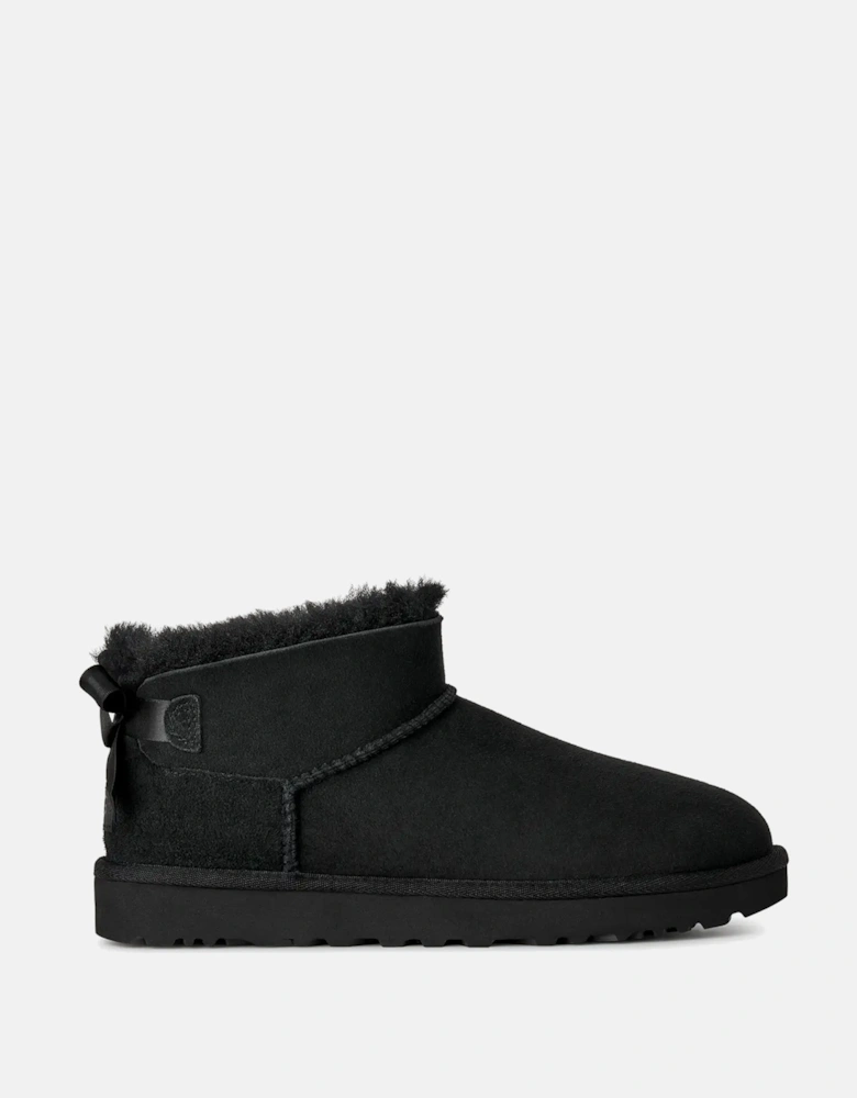 Womens Ultra Mini Bailey Bow Boot Black