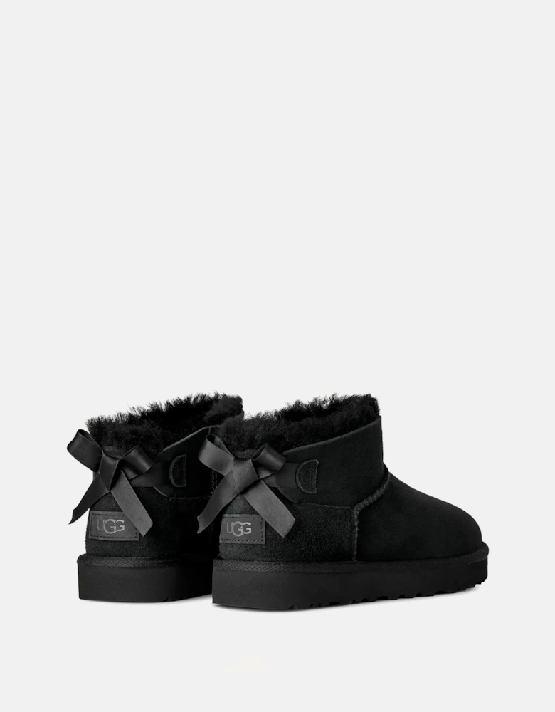 Womens Ultra Mini Bailey Bow Boot Black