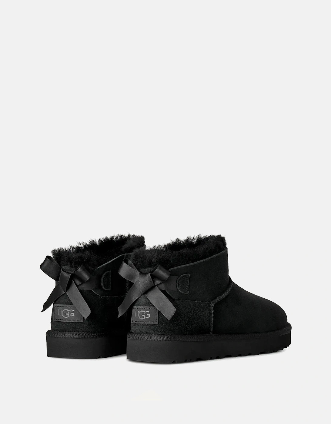 Womens Ultra Mini Bailey Bow Boot Black