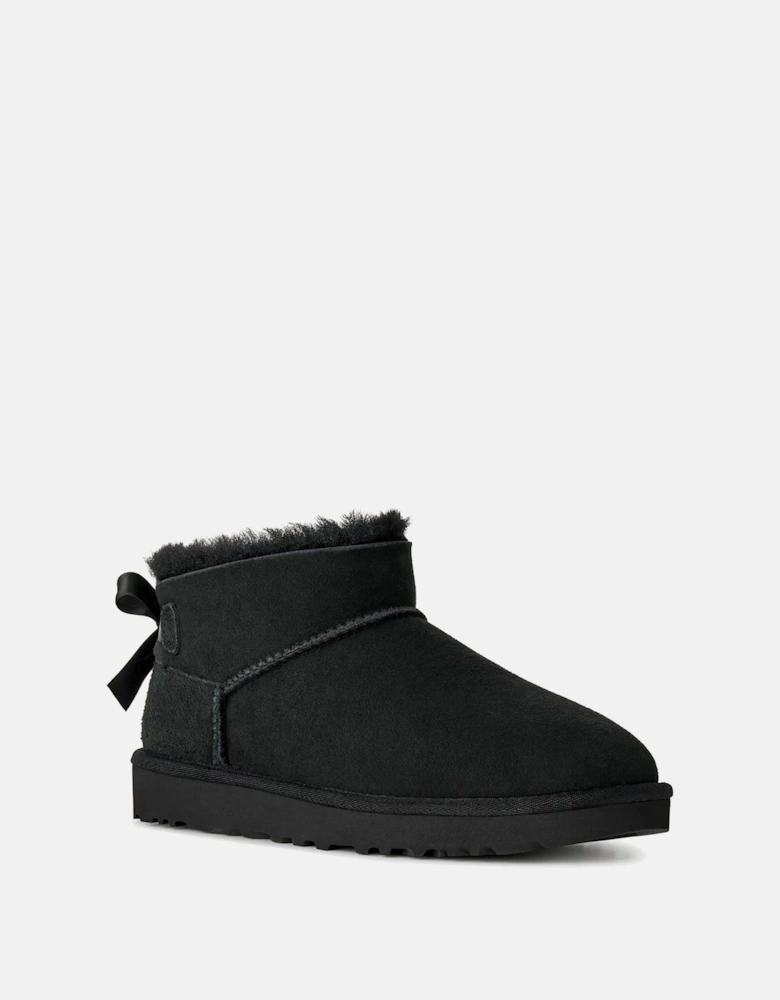 Womens Ultra Mini Bailey Bow Boot Black