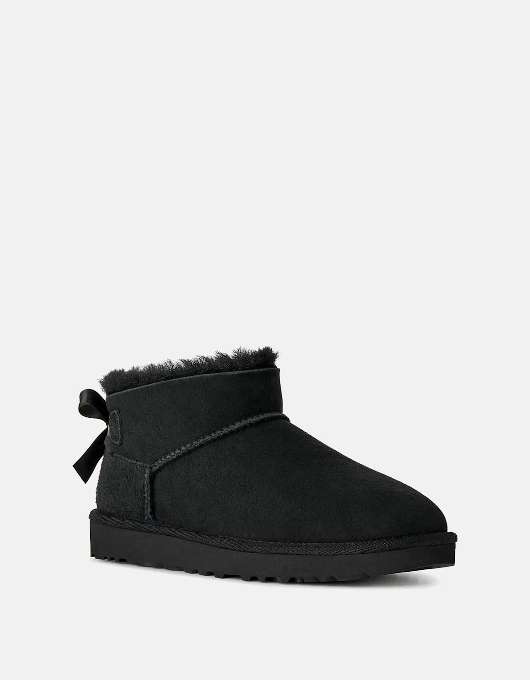 Womens Ultra Mini Bailey Bow Boot Black
