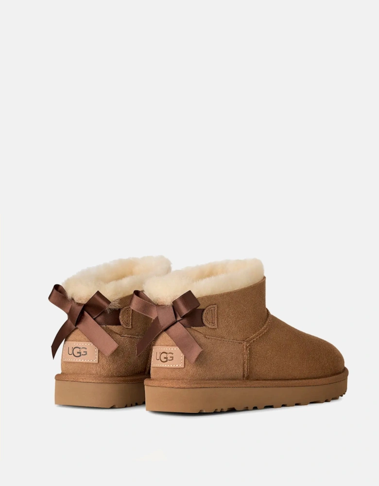 Womens Ultra Mini Bailey Bow Boot Chestnut