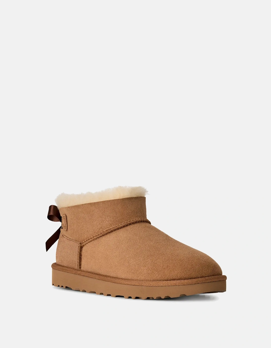Womens Ultra Mini Bailey Bow Boot Chestnut