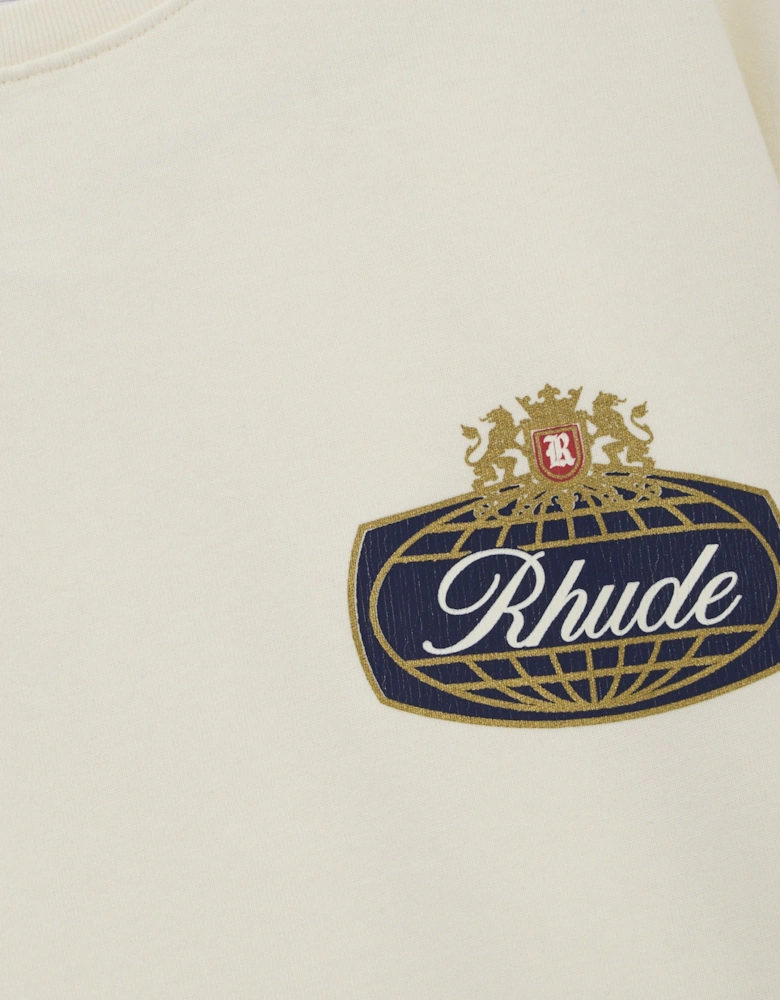 Safari Crest T-Shirt Off White