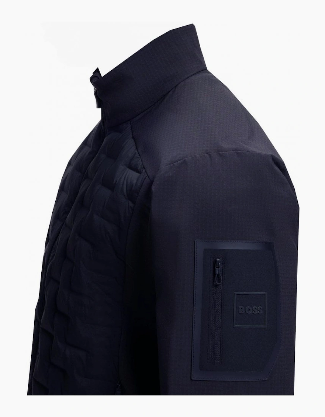 Hugo Boss Men's Navy Water Repellent Jacket