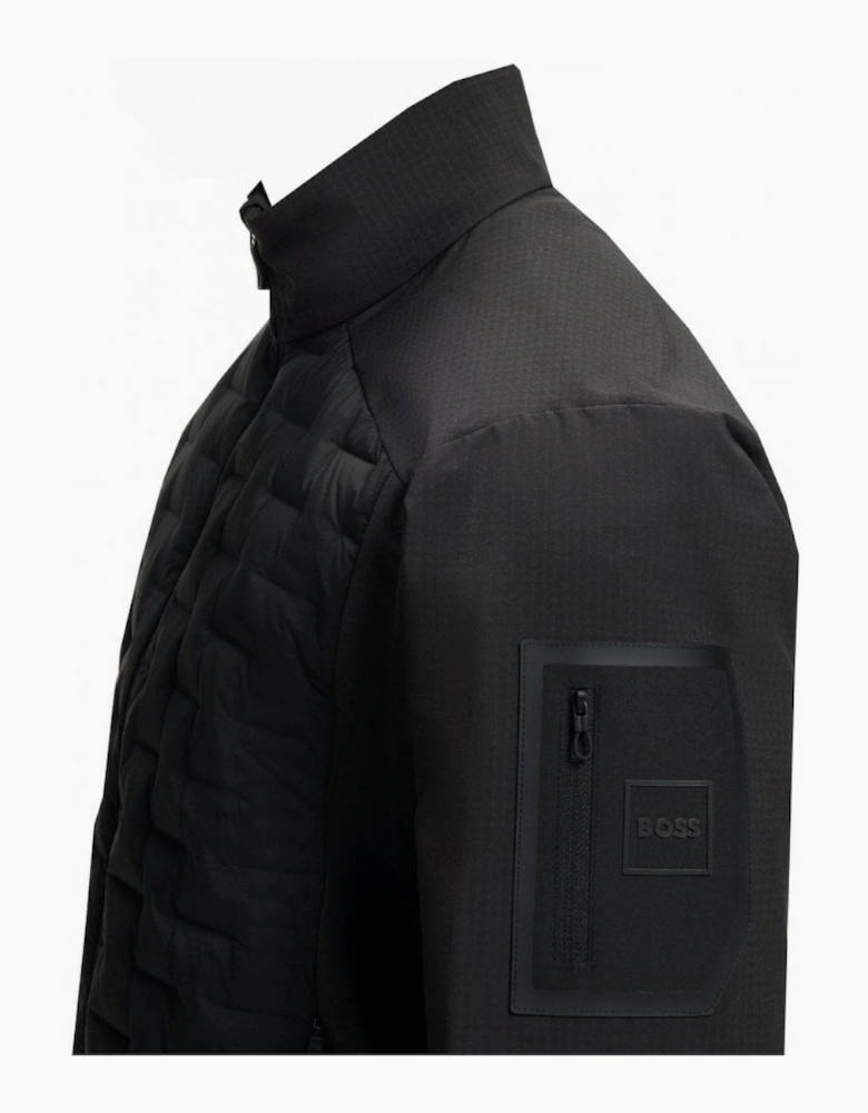 Hugo Boss Men's Black Water Repellent Jacket