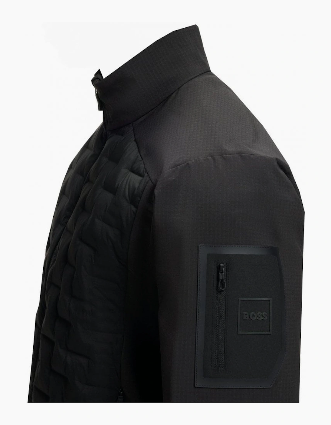 Hugo Boss Men's Black Water Repellent Jacket