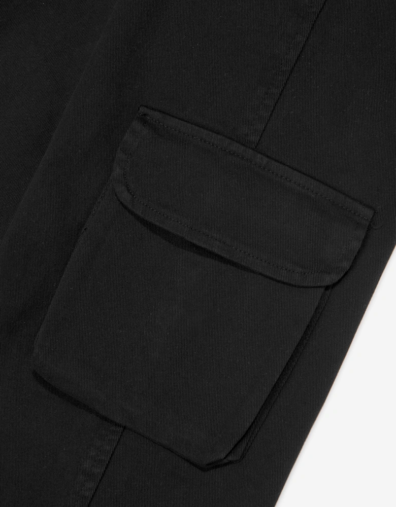 Childsplay Basics Boys Gabardine Cargo Trousers in Black
