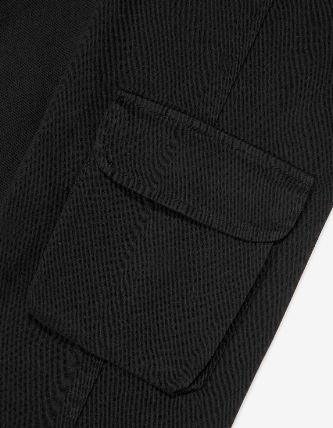 Childsplay Basics Boys Gabardine Cargo Trousers in Black