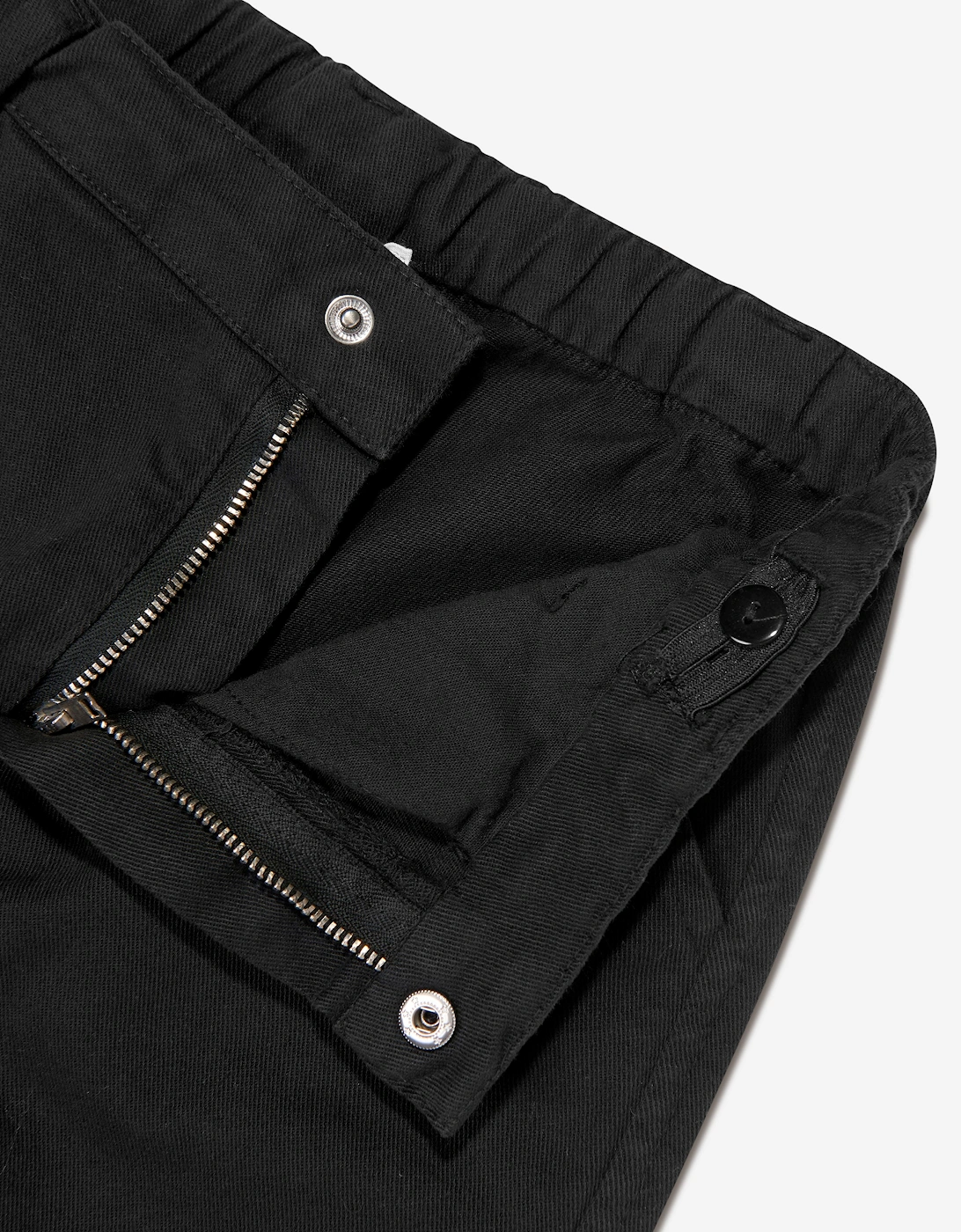 Childsplay Basics Boys Gabardine Cargo Trousers in Black