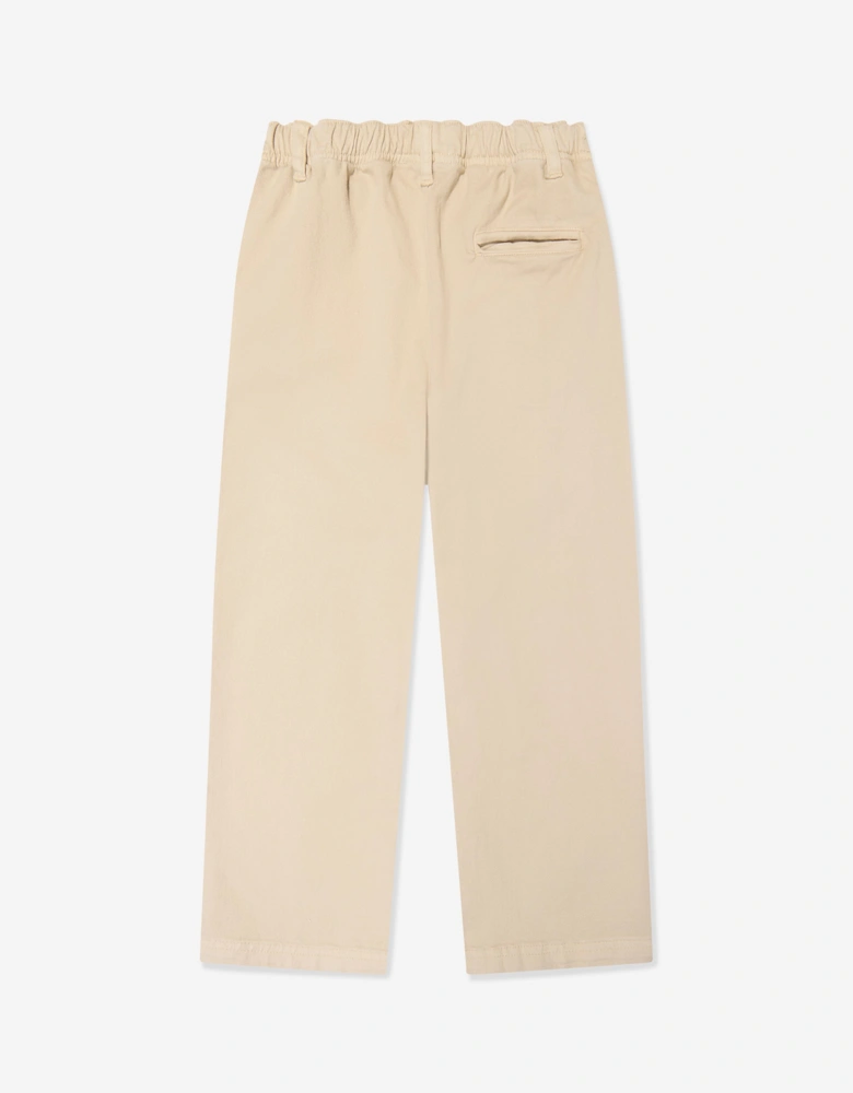 Childsplay Basics Boys Gabardine Trousers in Beige