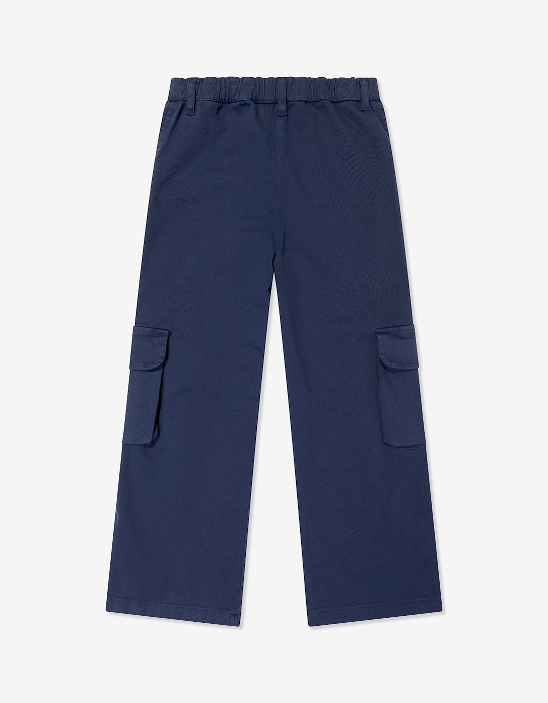 Childsplay Basics Boys Gabardine Cargo Trousers in Navy