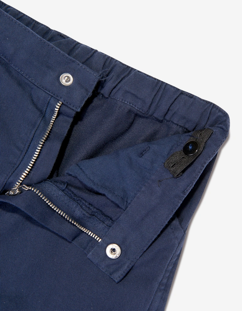 Childsplay Basics Boys Gabardine Cargo Trousers in Navy