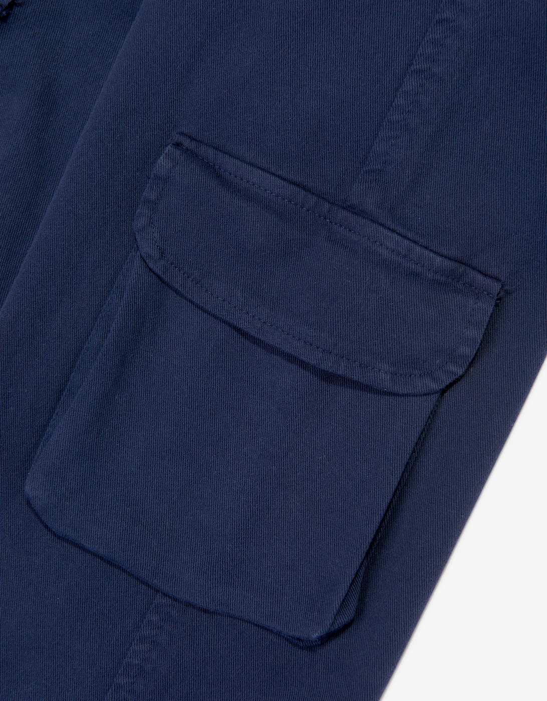 Childsplay Basics Boys Gabardine Cargo Trousers in Navy