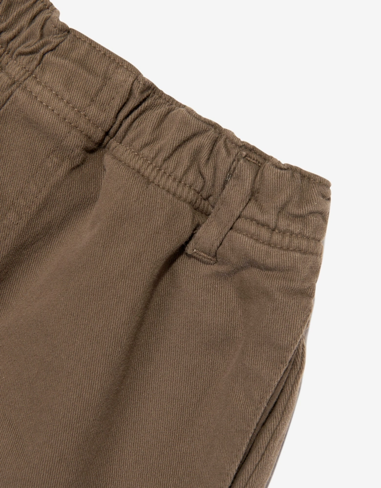 Childsplay Basics Boys Gabardine Trousers in Brown