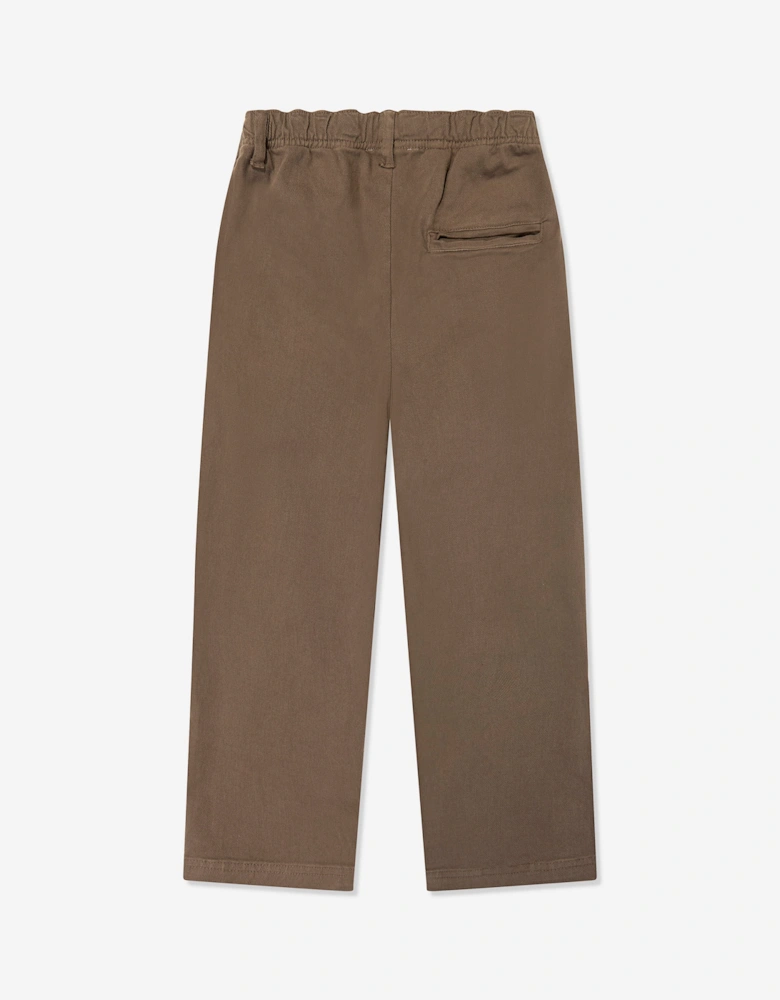 Childsplay Basics Boys Gabardine Trousers in Brown