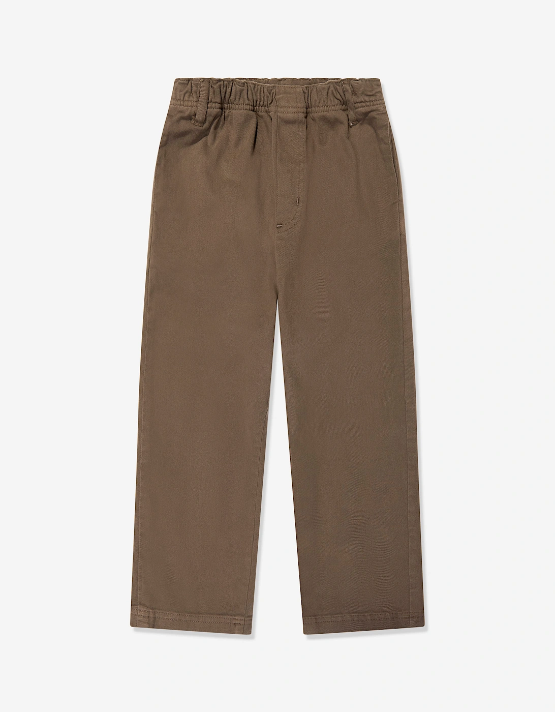 Childsplay Basics Boys Gabardine Trousers in Brown