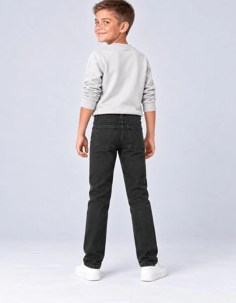 Childsplay Basics Boys Narrow Leg Jeans in Black