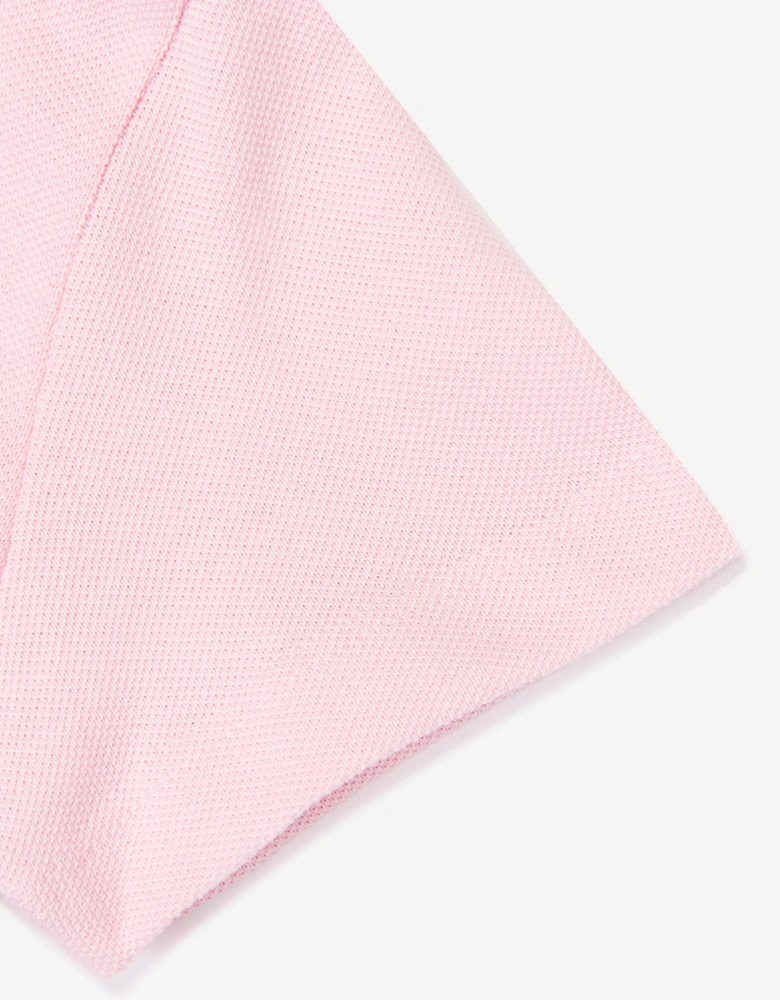 Childsplay Basics Boys Short Sleeve Polo Shirt in Pink