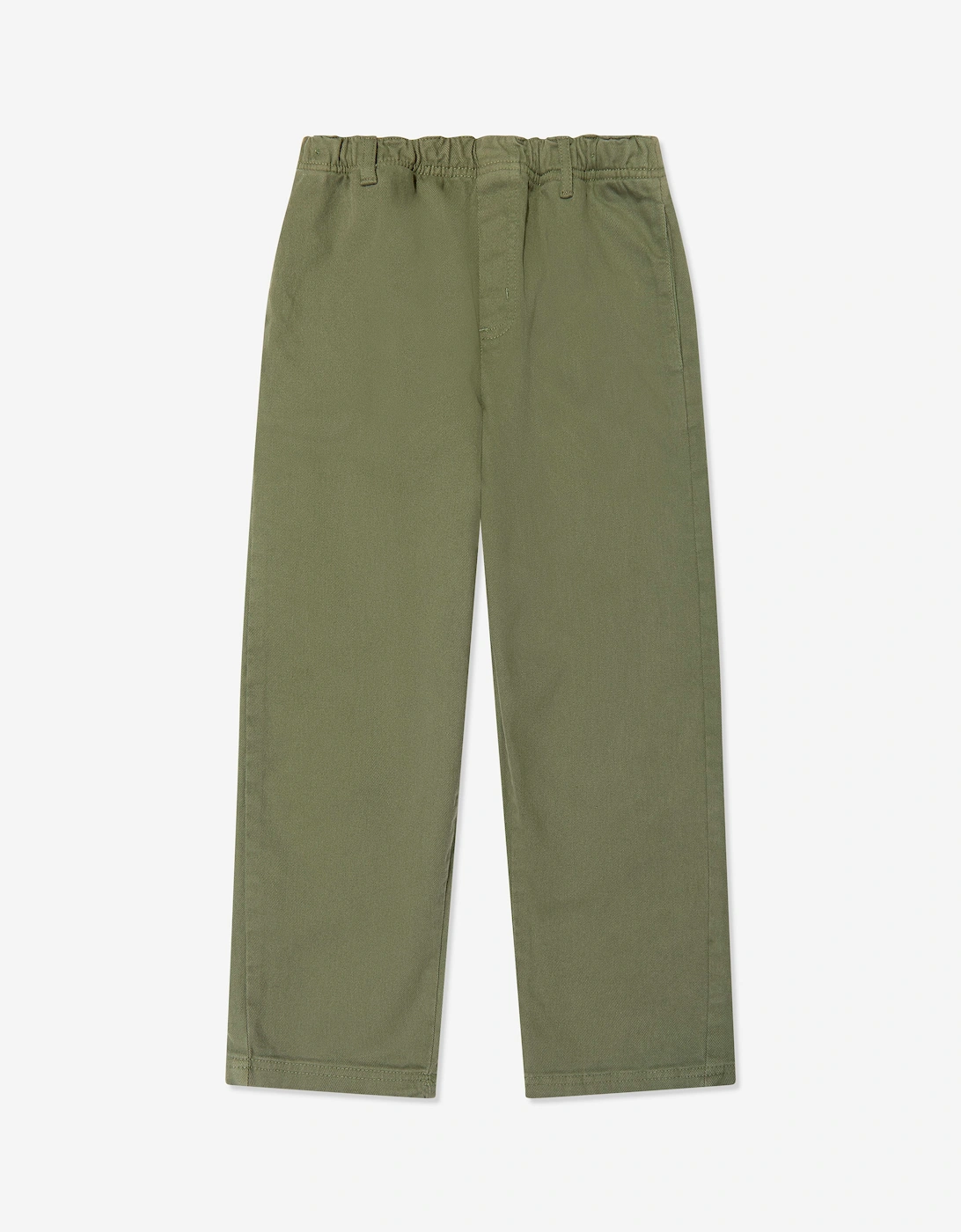 Childsplay Basics Boys Gabardine Trousers in Green