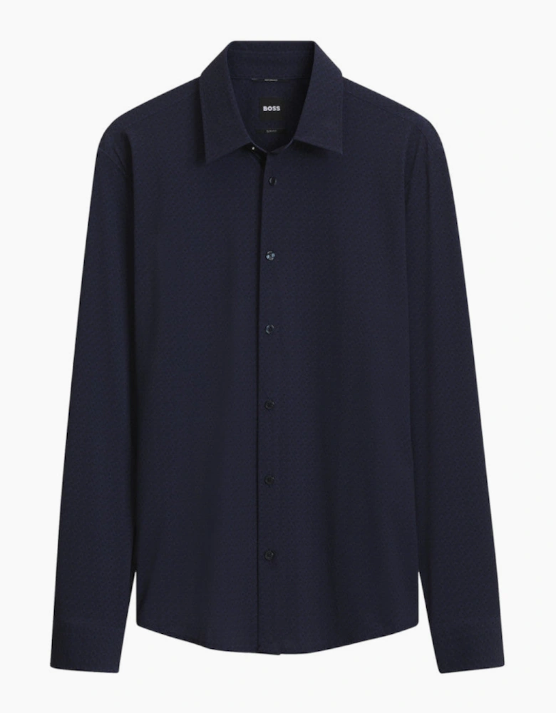 BOSS Black P Roan K F 263 Shirt 404 Dk Blue