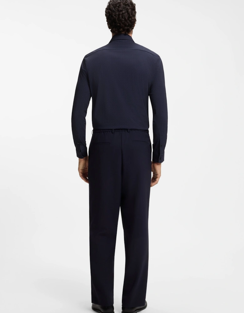 BOSS Black P Roan K F 263 Shirt 404 Dk Blue