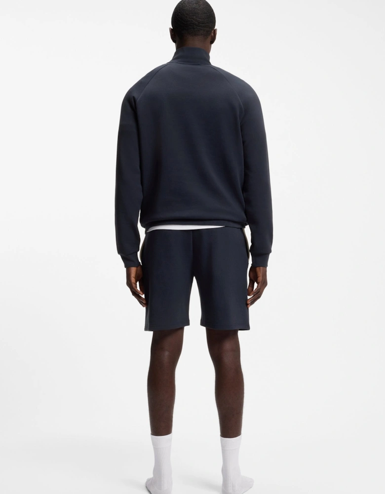 BOSS Black Sense 1/4 Zip Jacket 403 Dk Blue