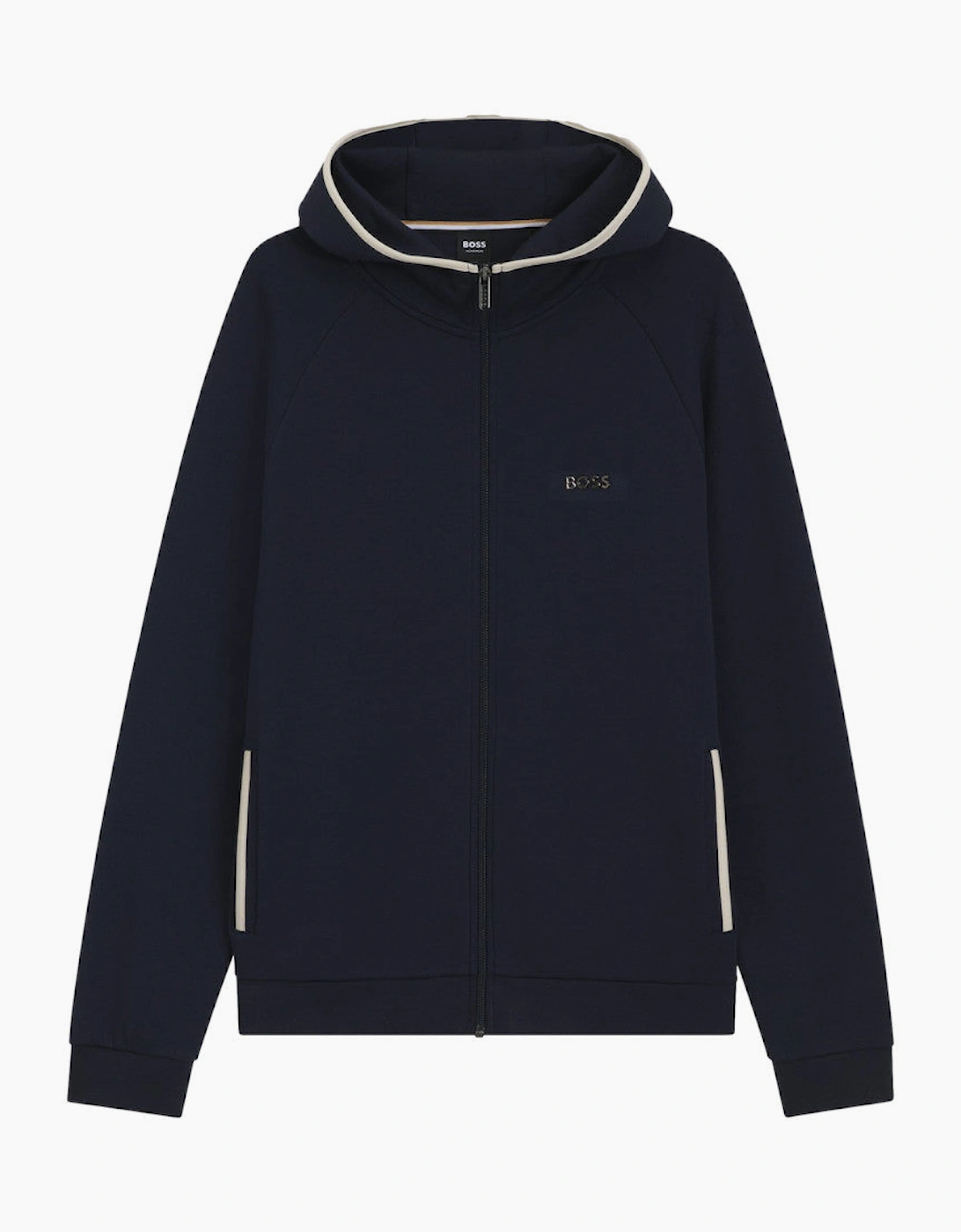 BOSS Black Sense Hooded Jacket 403 Dk Blue