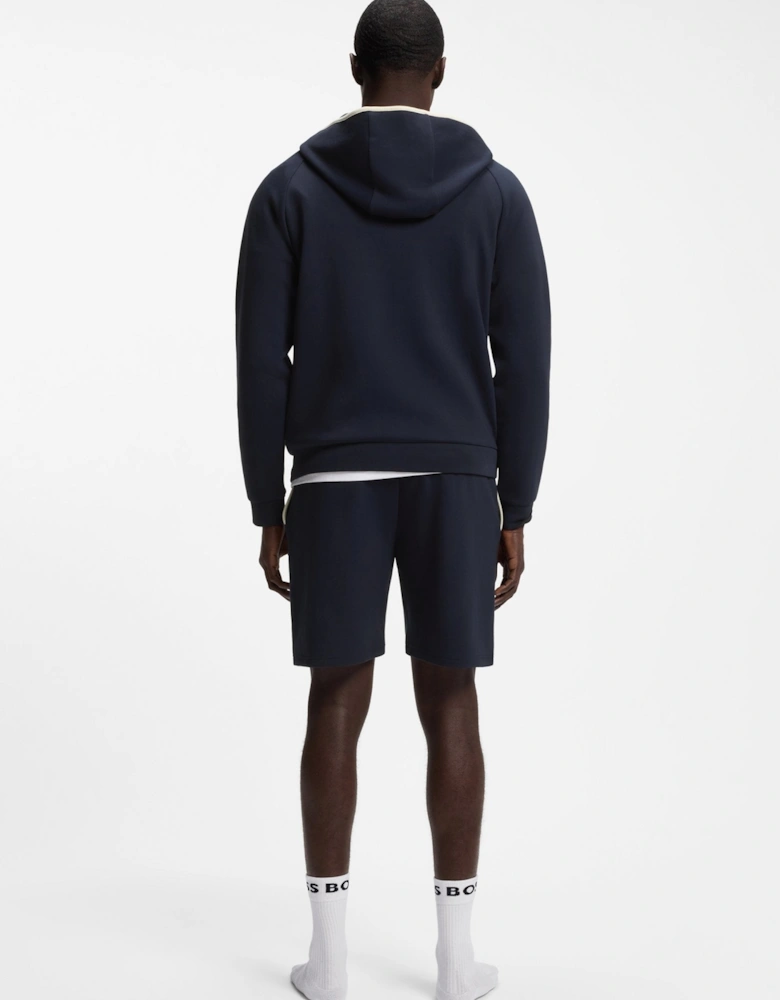 BOSS Black Sense Hooded Jacket 403 Dk Blue