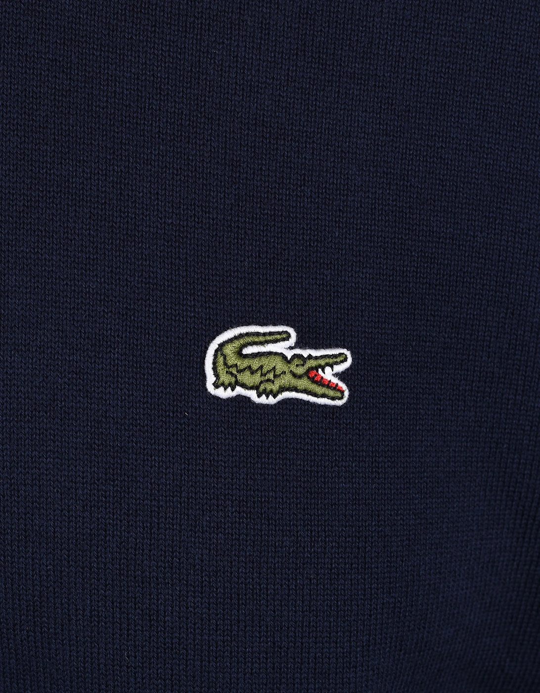 LACOSTE CREW NECK KNITWEAR NAVY
