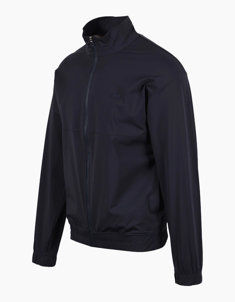 LACOSTE STRETCH COMMUTER JACKET NAVY
