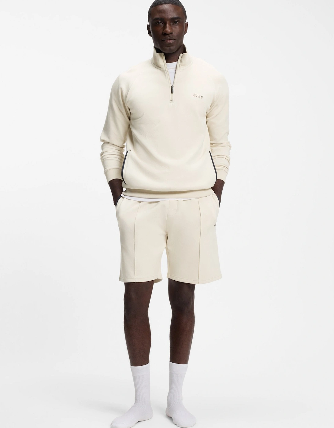 BOSS Black Sense Shorts 132 Open White