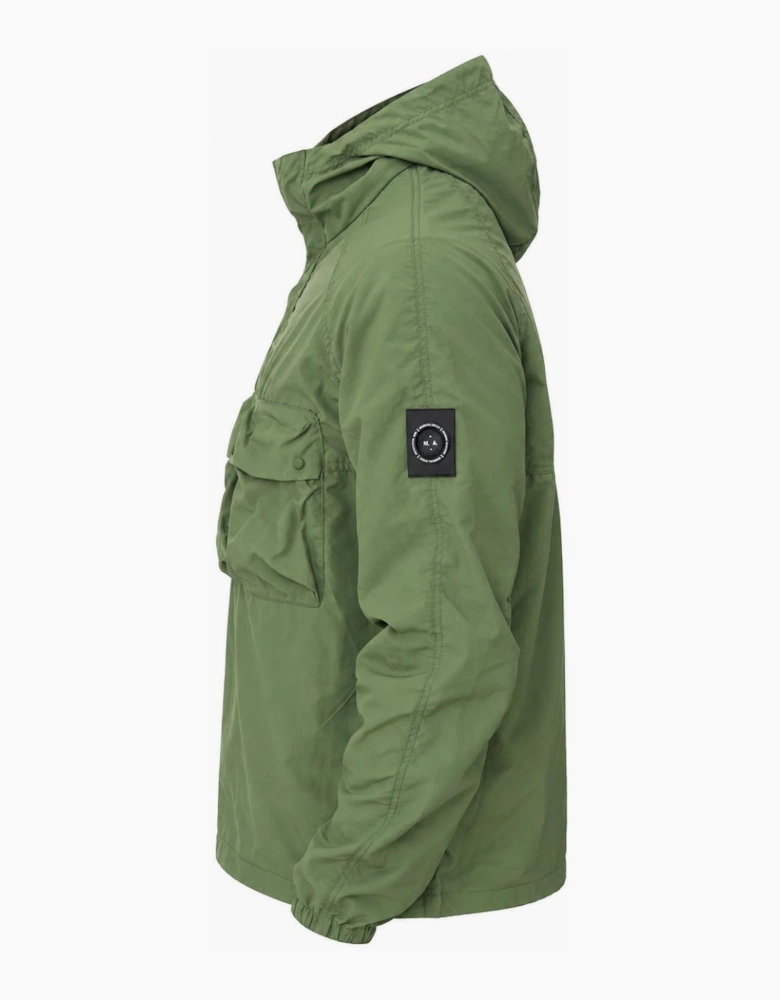 Marshall Artist Sefton 1/4 Zip Jacket Khaki