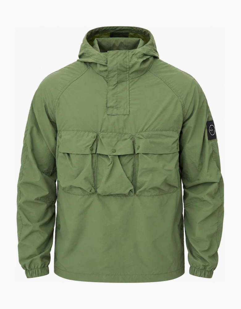 Marshall Artist Sefton 1/4 Zip Jacket Khaki