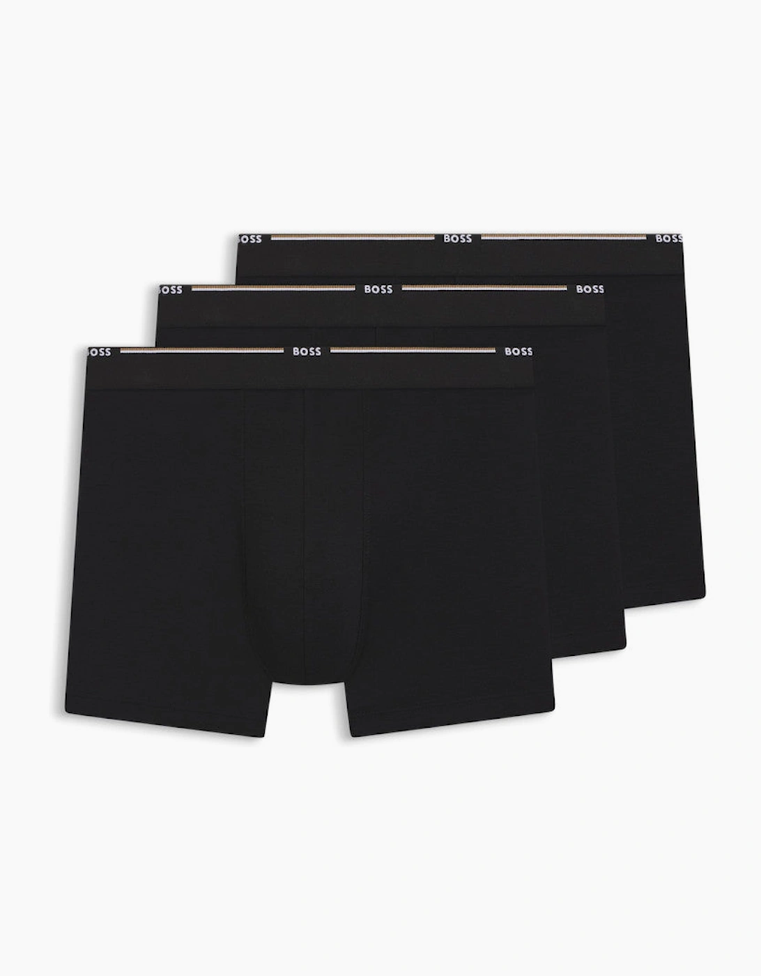 BOSS Black BoxerBr 3P Bamboo  001 Black