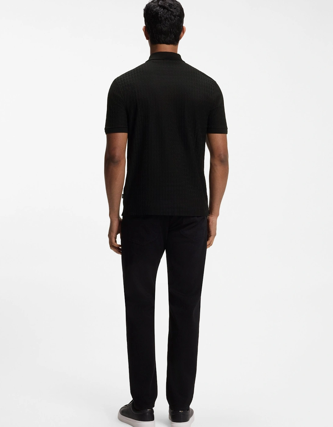 BOSS Black H Parlay 321 Polo Shirt 001 Black